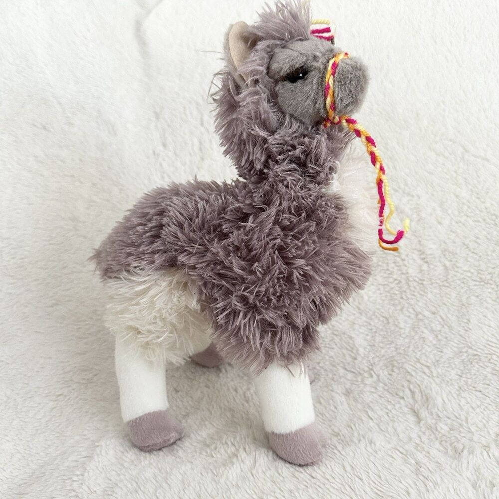 Douglas Zephyr  Lama Alpaca Soft Plush Animal 10” Stuffed Animal
